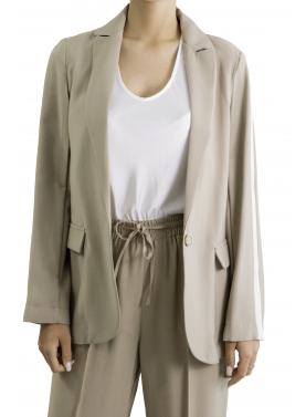 Giacca con bottone con striscia laterale Options 